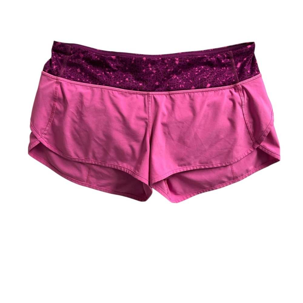 Lululemon Pink Paradise Speed  Shorts